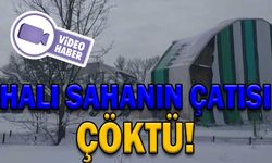 HALI SAHANIN ÇATISI ÇÖKTÜ