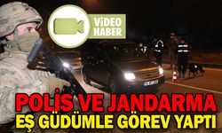 POLİS VE JANDARMA EŞ GÜDÜMLE GÖREV YAPTI