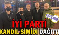 İYİ PARTİ KANDİL SİMİDİ DAĞITTI