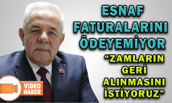 ESNAF FATURALARINI ÖDEYEMİYOR