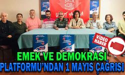 EMEK VE DEMOKRASİ PLATFORMU’NDAN 1 MAYIS ÇAĞRISI