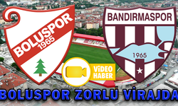 BOLUSPOR ZORLU VİRAJDA!