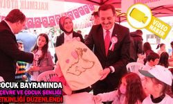 ÇOCUK BAYRAMINDA “ÇEVRE VE ÇOCUK ŞENLİĞİ” ETKİNLİĞİ DÜZENLENDİ