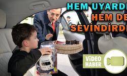 ÜMİT TRAFİK DENETİMİNDE KURALLARI HATIRLATTI