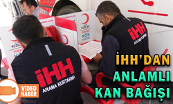 İHH’DAN ANLAMLI KAN BAĞIŞI
