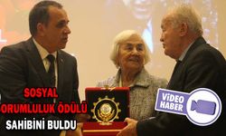 15. SOSYAL SORUMLULUK ÖDÜLÜ SOLMAZ BAYSAL’A