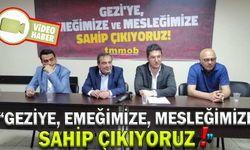 “GEZİYE, EMEĞİMİZE, MESLEĞİMİZE SAHİP ÇIKIYORUZ!”