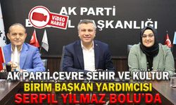 AK PARTİ ÇEVRE ŞEHİR VE KÜLTÜR BİRİM BAŞKAN YARDIMCISI SERPİL YILMAZ BOLU’DA