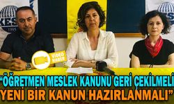 EĞİTİM SEN’DEN ÖĞRETMENLİK MESLEK KANUNU AÇIKLAMASI