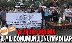 GEZİ DİRENİŞİNİN 9. YIL DÖNÜMÜNÜ UNUTMADILAR