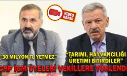 CHP İGM ÜYELERİ VEKİLLERE YÜKLENDİ