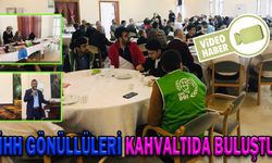 İHH GÖNÜLLÜLERİ KAHVALTIDA BULUŞTU