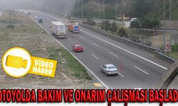 ANADOLU OTOYOLU’NDA BAKIM VE ONARIM ÇALIŞMASI BAŞLADI