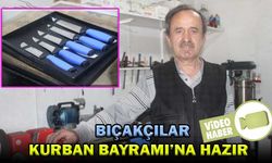 BIÇAKÇILAR KURBAN BAYRAMI’NA HAZIR