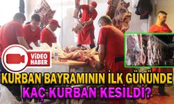 KURBAN BAYRAMININ İLK GÜNÜNDE KAÇ KURBAN KESİLDİ?