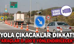 BOLU DAĞI KESİMİNDE HAFTA SONU ULAŞIM TEK ŞERİTTEN SAĞLANACAK