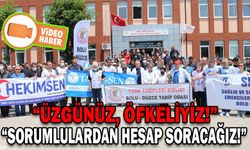 HEKİMLER MESLEKTAŞLARININ ÖLDÜRÜLMESİNE TEPKİ İÇİN İŞ BIRAKTI