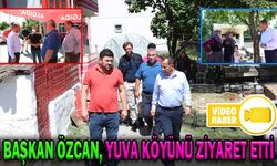 BOLU BELEDİYE BAŞKANI ÖZCAN, YUVA KÖYÜNÜ ZİYARET ETTİ