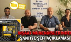 İNŞAAT MÜHENDİSLERİNDEN ŞANTİYE ŞEFİ AÇIKLAMASI