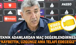 TEKNİK ADAMLARDAN MAÇ DEĞERLENDİRMESİ