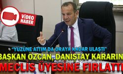 BAŞKAN ÖZCAN, DANIŞTAY KARARINI MECLİS ÜYESİNE FIRLATTI