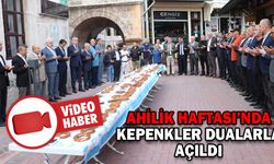 AHİLİK HAFTASI’NDA İŞ YERLERİNİ DUAYLA AÇILDI
