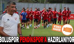 BOLUSPOR, PENDİKSPOR MAÇI HAZIRLIKLARINI SÜRDÜRDÜ