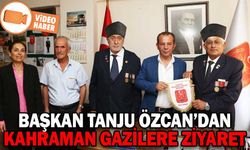 BAŞKAN ÖZCAN’DAN KAHRAMAN GAZİLERE ZİYARET