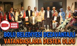BOLU BELEDİYESİ DEZAVANTAJLI VATANDAŞLARA DESTEK OLDU