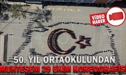 50. YIL ORTAOKULUNDAN MUHTEŞEM 29 EKİM KOREOGRAFİSİ