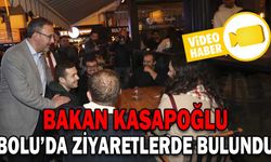 GENÇLERLE BULUŞAN BAKAN KASAPOĞLU, ÇEŞİTLİ ZİYARETLERDE BULUNDU