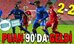 BOLUSPOR, PUANI 90’DA KURTARDI