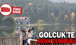 GÖLCÜK TABİAT PARKI, MİSAFİRLERİNİ SONBAHAR RENKLERİYLE KARŞILIYOR