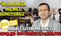 HALK EĞİTİM MERKEZİ, GENÇLERİ ÜNİVERSİTEYE HAZIRLIYOR