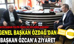 GENEL BAŞKAN ÖZDAĞ’DAN, BAŞKAN ÖZCAN’A ZİYARET