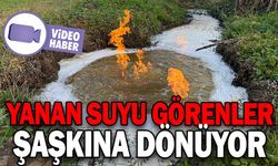 YANAN SUYU GÖRENLER ŞAŞKINA DÖNÜYOR