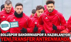 BOLUSPOR BANDIRMASPOR’A HAZIRLANIYOR
