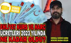EHLİYET KURS VE HARÇ ÜCRETLERİ 2023 YILINDA NE KADAR OLDU?