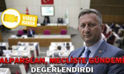 ALPARSLAN, MECLİSTE GÜNDEMİ DEĞERLENDİRDİ