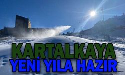 KARTALKAYA KAYAK MERKEZİ YENİ YILA HAZIR