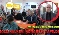BOLU HALKEVİ KONGRESİ YAPILDI