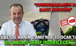 ZÜBEYDE HANIM CAMİİ’NDE 15 OCAK’TA İLK HATM-İ ŞERİF İNDİRİLECEK