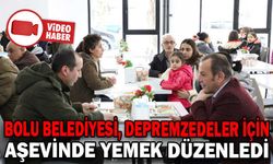 BAŞKAN ÖZCAN, DEPREMZEDE VATANDAŞLARLA AŞEVİNDE BİR ARAYA GELDİ