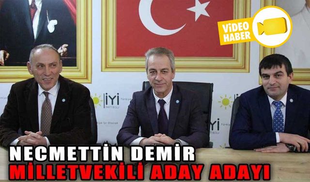 NECMETTİN DEMİR MİLLETVEKİLİ ADAY ADAYI
