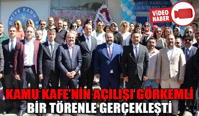 KAMU-SEN BOLU İL TEMSİLCİLİĞİ AÇILDI