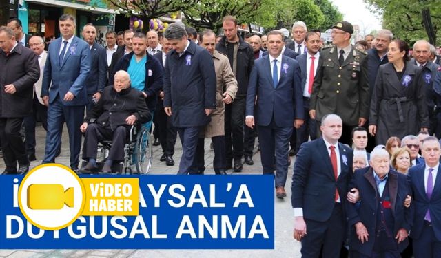 İzzet Baysal’a duygusal anma