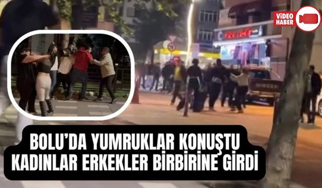 KADINLAR ERKEKLER BİRBİRİNE GİRDİ