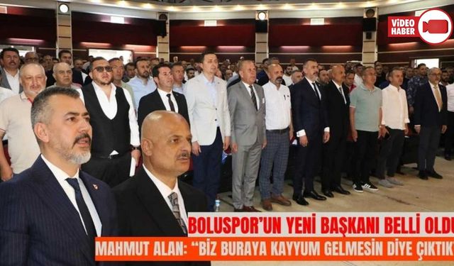 MAHMUT ALAN: "BOLUSPOR’UN GEMİSİNİ BATIRANI BATIRIRIM"