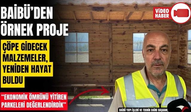 ATIK MALZEMELER GERİ DÖNÜŞÜMLE YENİDEN HAYAT BULDU