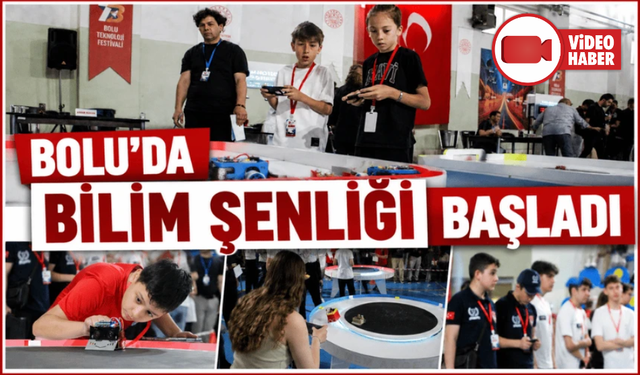 3. Bolu Teknoloji Festivali" farklı illerden 166 takımın katılımıyla başladı